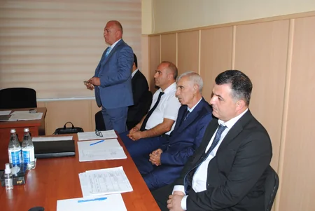Azərbaycan Dövlət Su Ehtiyatları Agentliyinin sədri Göyçayda vətəndaşlarla görüşüb