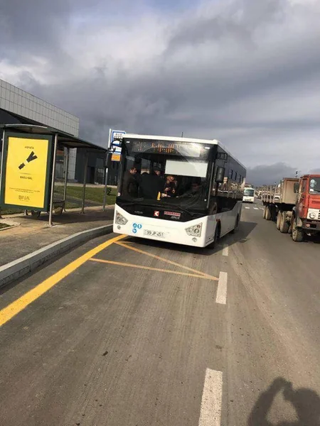 Bakıdakı marşrut xətlərindən birinin avtobusları yenilənib