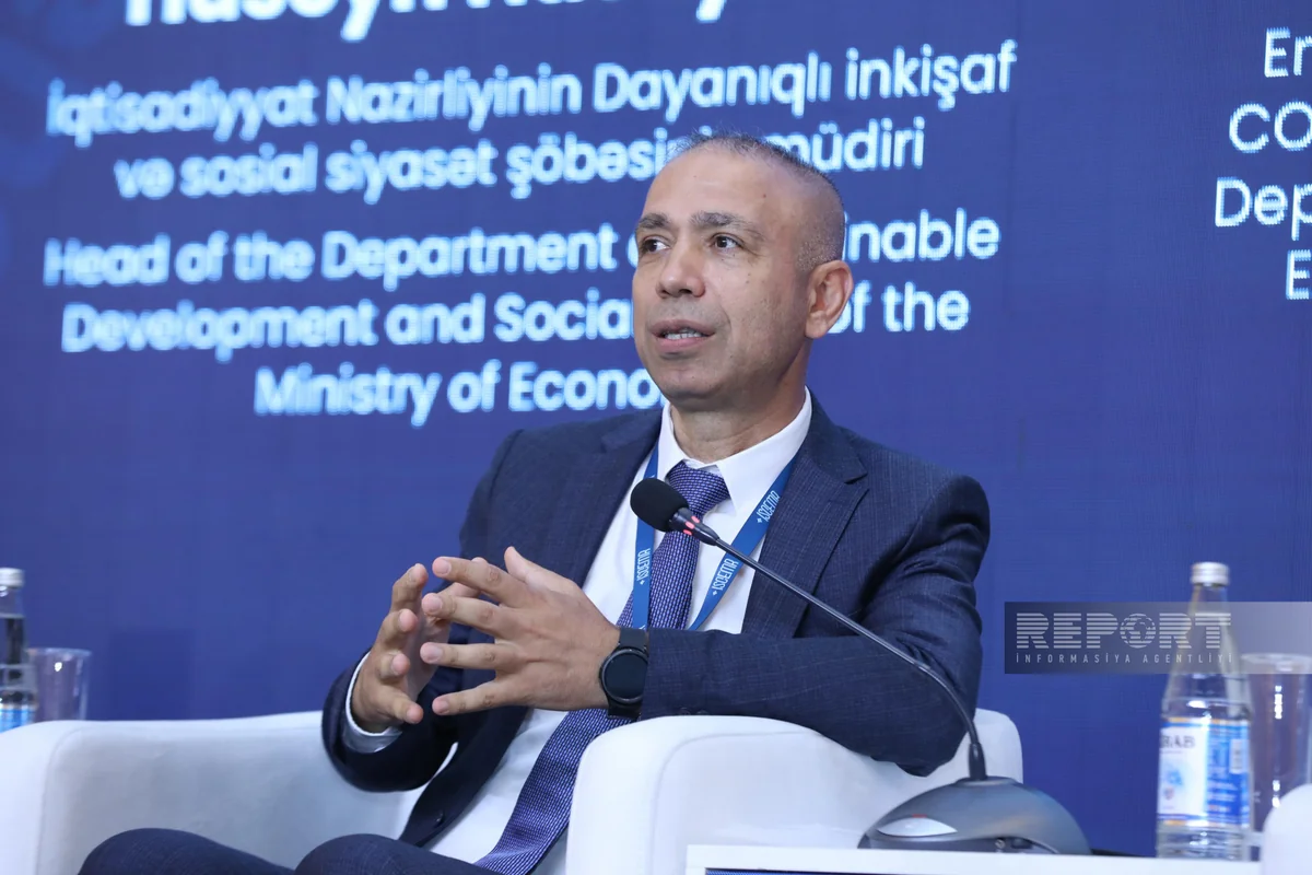 Elnur Soltanov: İqlim dəyişikliyinin əsas səbəbini təkcə enerji sektoru ilə əlaqələndirmək düzgün deyil