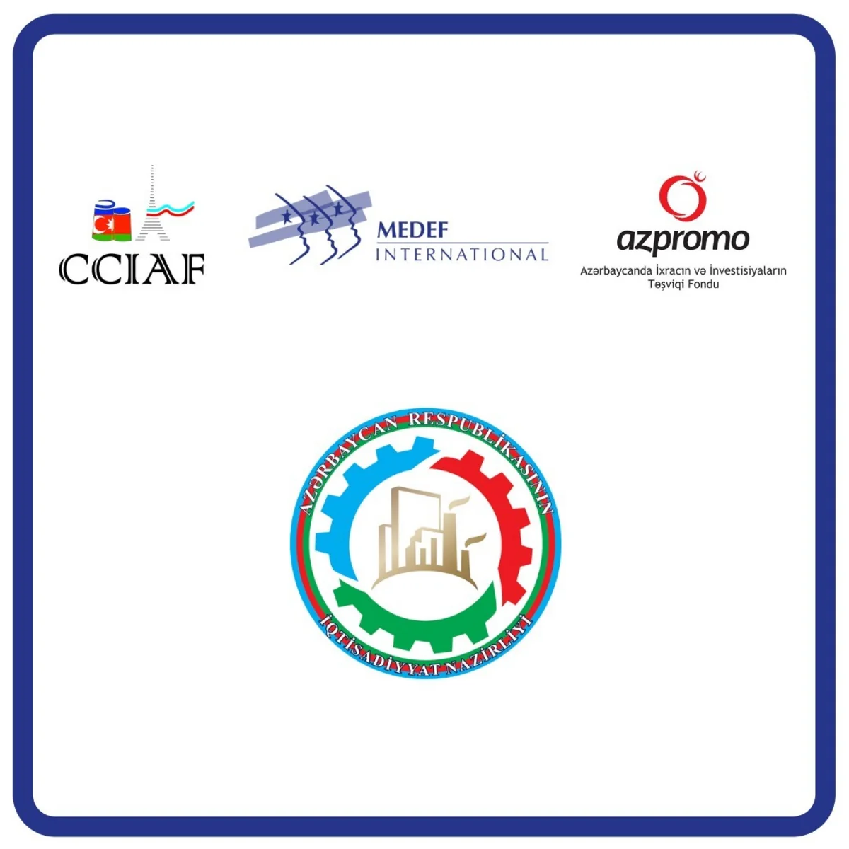 CCIAF və “MEDEF International” Azərbaycanın İqtisadiyyat naziri ilə görüş planlaşdırır