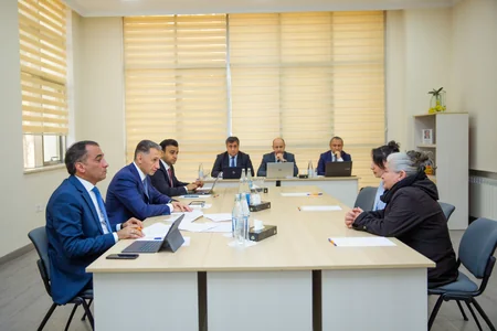 Rəşad Nəbiyev Naftalanda vətəndaşları qəbul edib