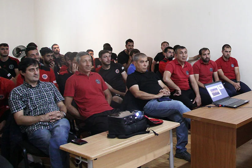 “Difai Ağsu” klubunun üzvlərinə danışılmış oyunlarla bağlı seminar keçirilib