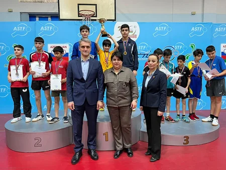 Stolüstü tennis üzrə Azərbaycan kubokunun qalibləri müəyyənləşib
