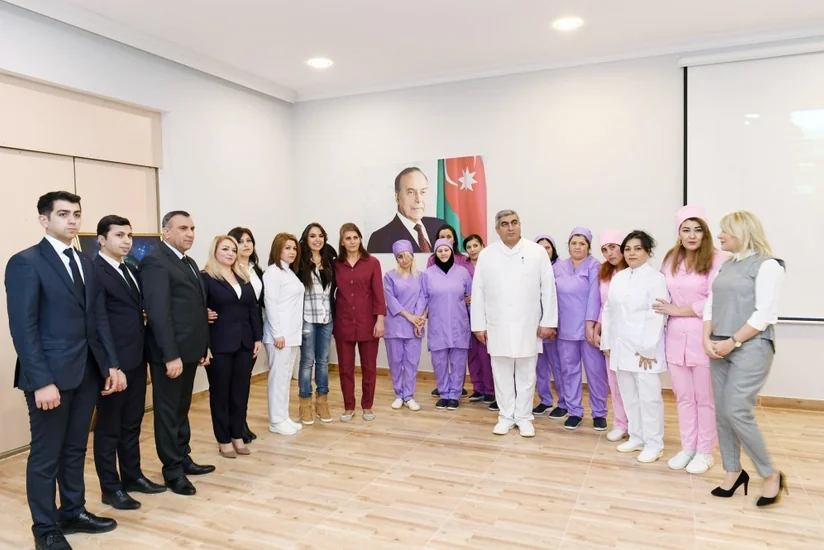Leyla Əliyeva Buzovnadakı psixonevroloji sosial xidmət müəssisəsinin açılışında iştirak edib