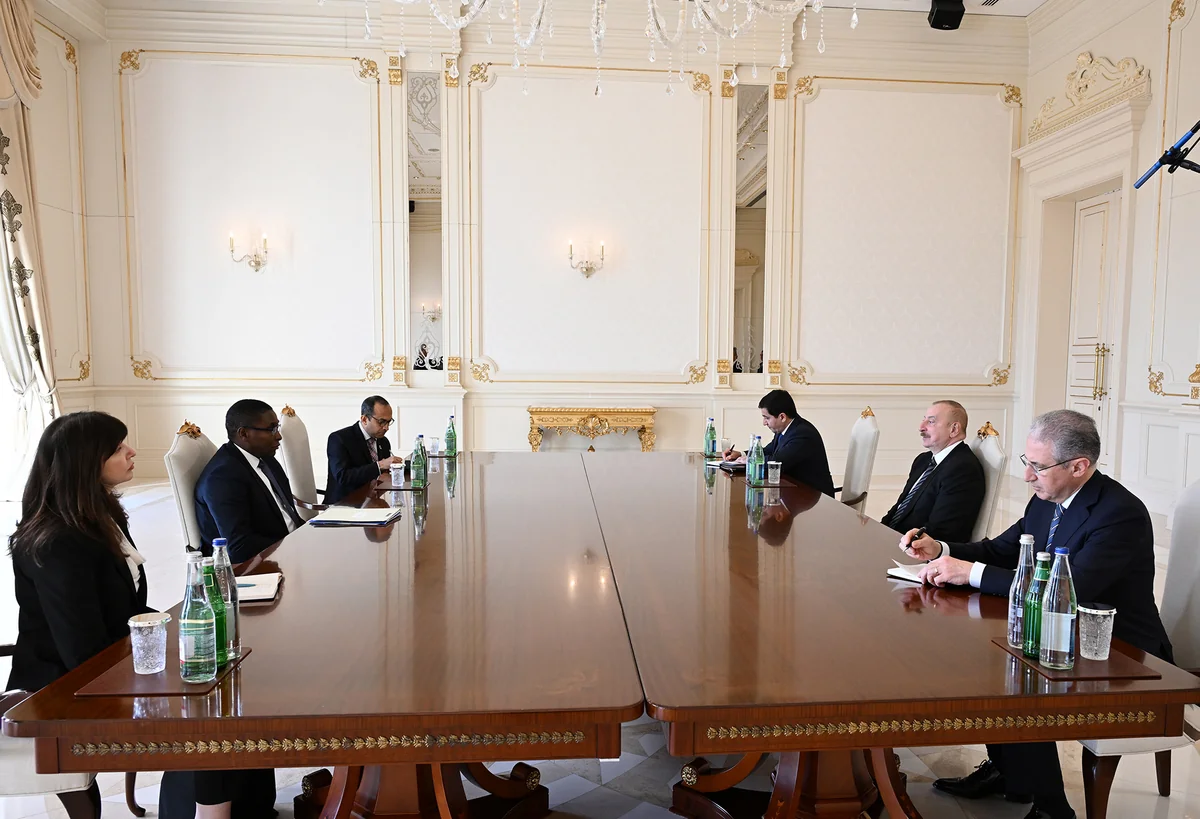 President Ilham Aliyev receives Special Adviser to UN Secretary-General