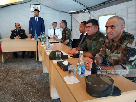 FHN Xaçmazda mülki müdafiə təlimi keçirib