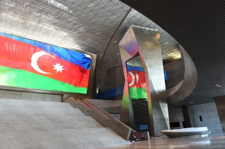 Prezident İlham Əliyev Bakı Konqres Mərkəzinin açılışında iştirak edib