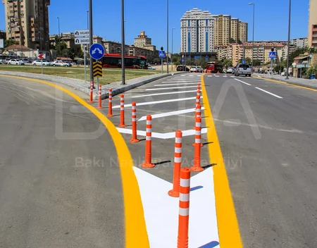 Bakıda ilk dəfə təkrəngli işıqforlar quraşdırılıb