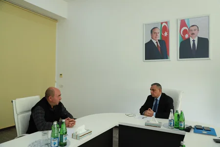 Xidmət rəisi Sabirabadda vətəndaşları qəbul edib