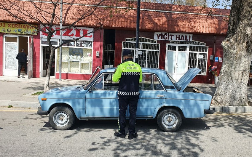 Yol polisi İsmayıllıda reyd keçirib, 15 sürücü cərimələndi