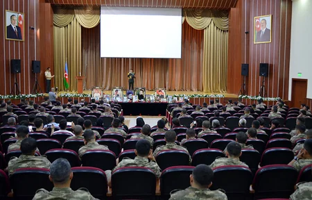 Şəhidlərin xatirəsinə həsr olunmuş anım mərasimi keçirilib