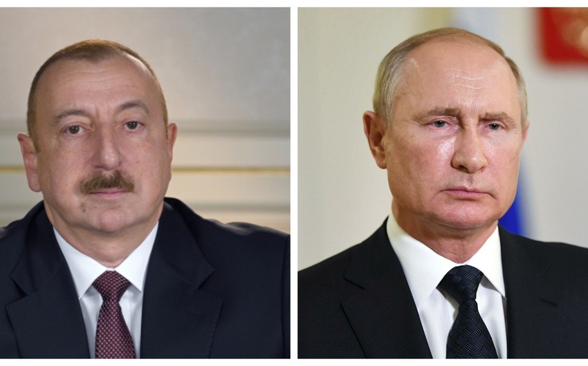 İlham Əliyevlə Vladimir Putin arasında telefon danışığı olub