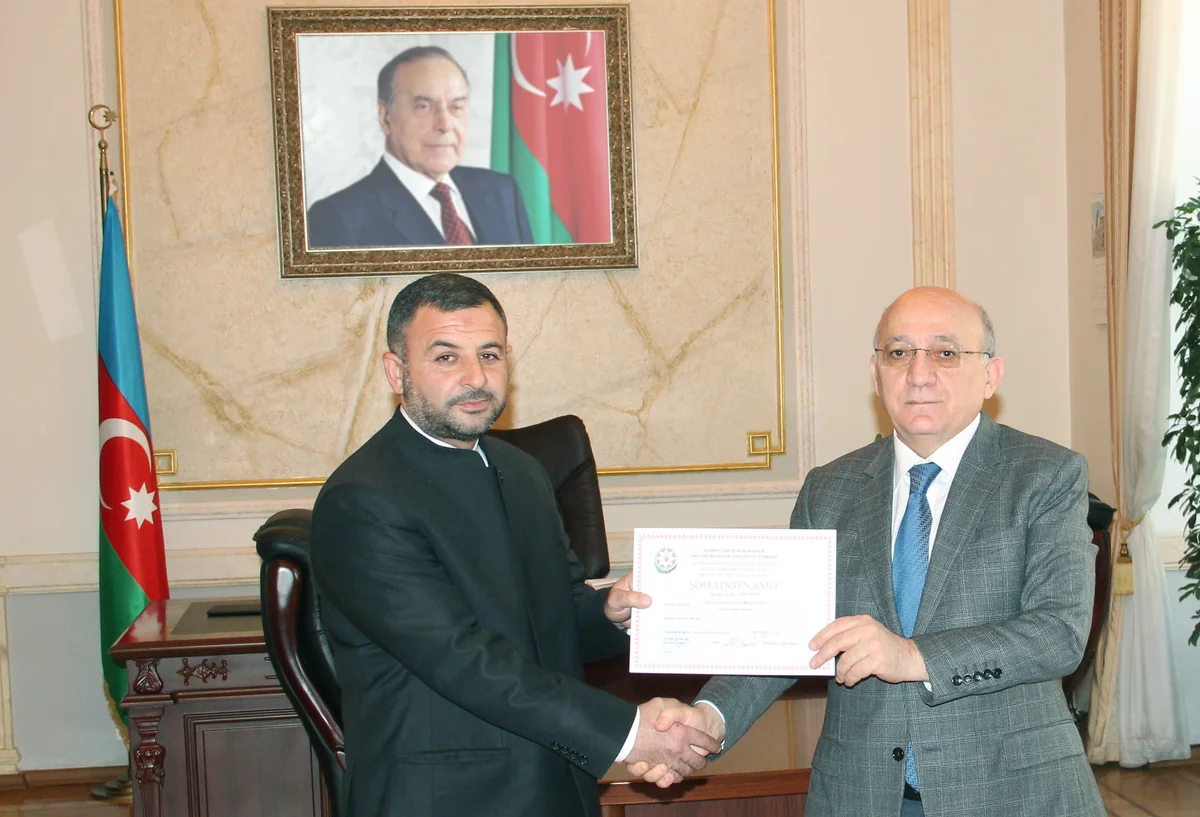 Religious community of Jojug Marjanli mosque registered