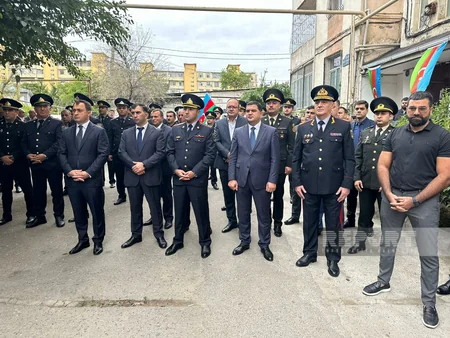 Erməni terroru nəticəsində həlak olan polis serjantı dəfn olunub - YENİLƏNİB-2