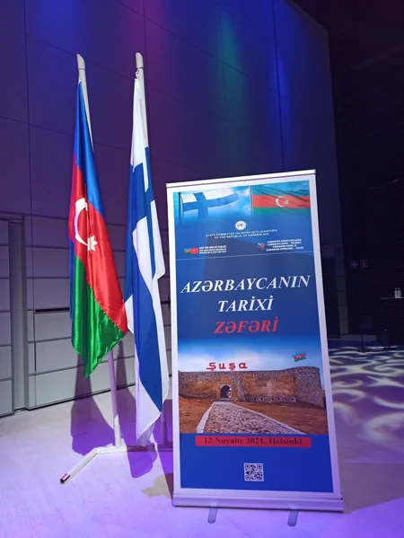 Azərbaycanın Qarabağ zəfəri Finlandiyada qeyd olunub