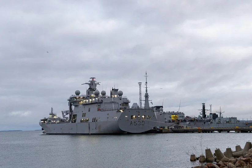 Военные корабли НАТО начали патрулирование Балтийского моря
