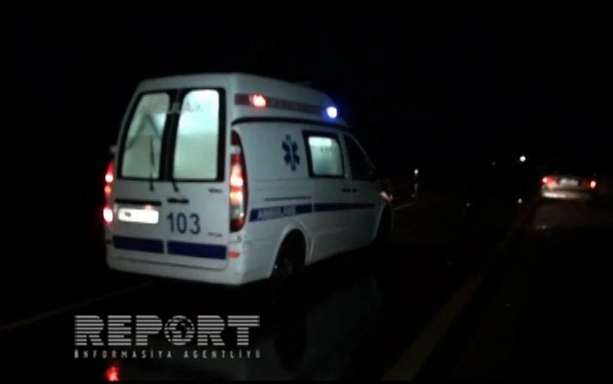 Gəncə sakinini avtomobil vurub