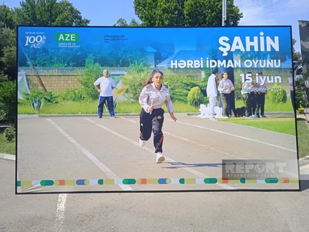 Mingəçevirdə “Şahin” hərbi-idman oyunlarının final mərhələsinə start verilib