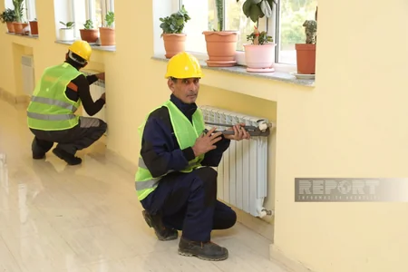BŞTİ: Bəzi məktəb və 125 uşaq bağçasının istilik sistemində problemlər aşkarlanıb