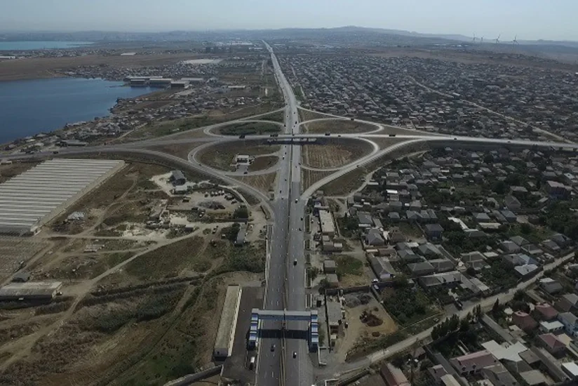 Bakı-Şamaxı-Yevlax avtomobil yolunun bir hissəsi yenidən qurulub - VİDEO