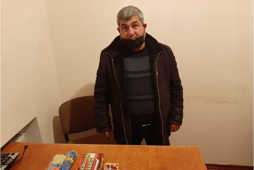 Şamaxı və Qaxda pirotexniki vasitələr satan şəxslər saxlanılıb