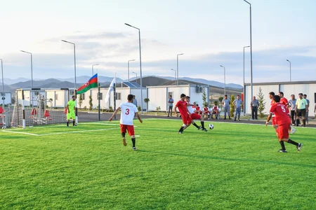 ANAMA-nın minatəmizləmə komandaları arasında futbol turnirinin final oyunu keçirilib