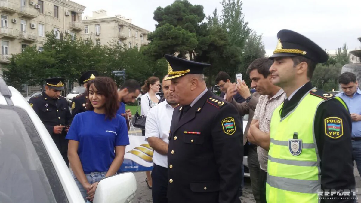 Bakıda “Sərxoş sürücülük” probleminə həsr olunan aksiya keçirilib