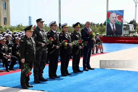 Hərbi Dəniz Qüvvələrində Ulu Öndərin 100 illik yubileyi qeyd olunub