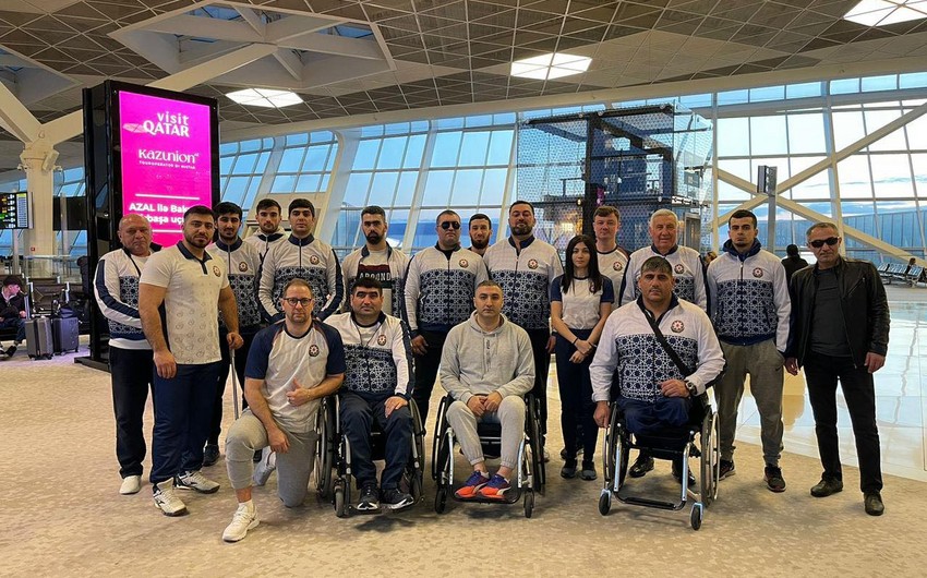 Azərbaycan paraatletika millisi təlim-məşq toplanışı üçün Türkiyəyə yollanıb