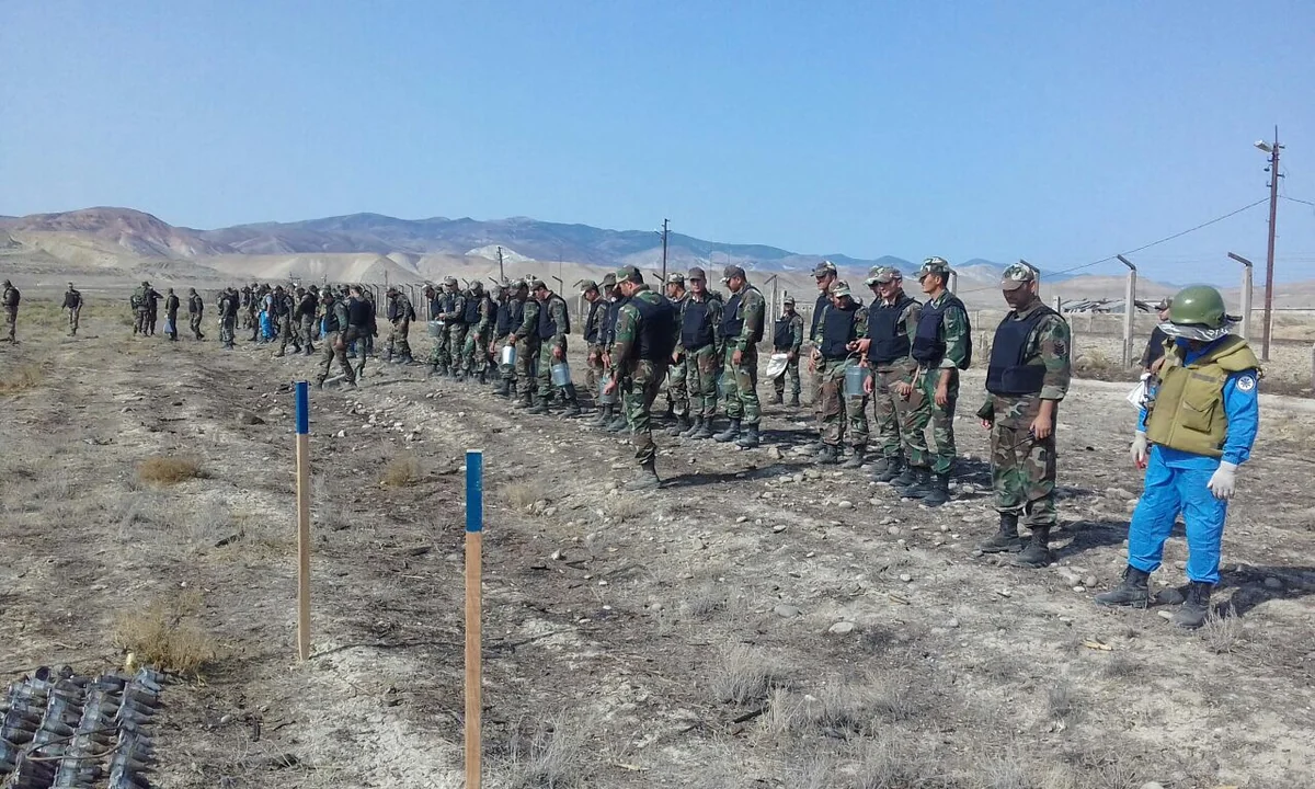 Giləzi və Sitalçayda 1 147 ədəd partlamamış hərbi sursat tapılıb