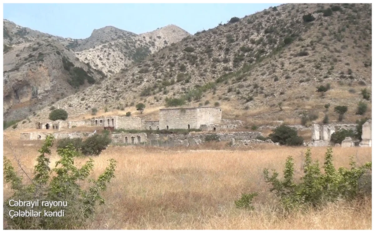 Cəbrayılın Çələbilər kəndindən görüntülər - VİDEO