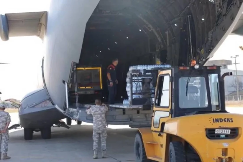 Türkiye sends humanitarian aid to Gaza