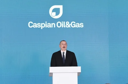 Prezident İlham Əliyev XXVI Beynəlxalq “Xəzər Neft və Qaz-2019” sərgi və konfransının açılışında iştirak edib - YENİLƏNİB