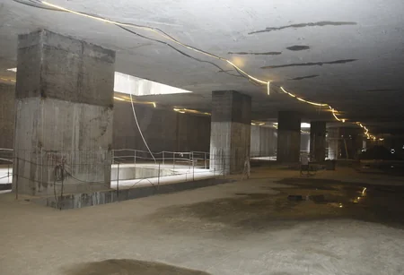 Bakı Metropoliteni: “B-04” stansiyasının üçüncü səviyyəsinin inşası başa çatıb