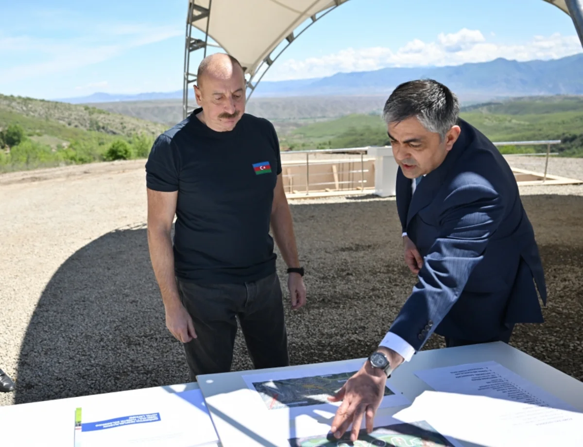 Foundation stone laid for hotel complex in Zangilan