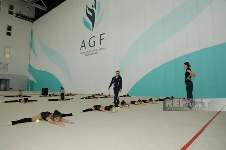 Naxçıvan və Zirə bədii gimnastları MGA-da təlim-məşq toplanışında iştirak edirlər