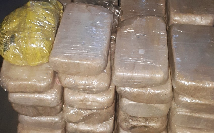 Naxçıvan gömrükçüləri 108 kq heroin aşkar edib