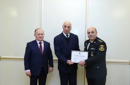 Dövlət xidməti Müharibə, Əmək və Silahlı Qüvvələr Veteranları Təşkilatının üzvlərini təltif edib
