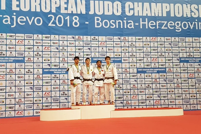 Azərbaycan cüdoçuları Avropa birinciliyində iki medal qazanıblar