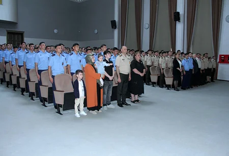 Heydər Əliyev adına Hərbi İnstitutda şəhid zabitin xatirəsi anılıb