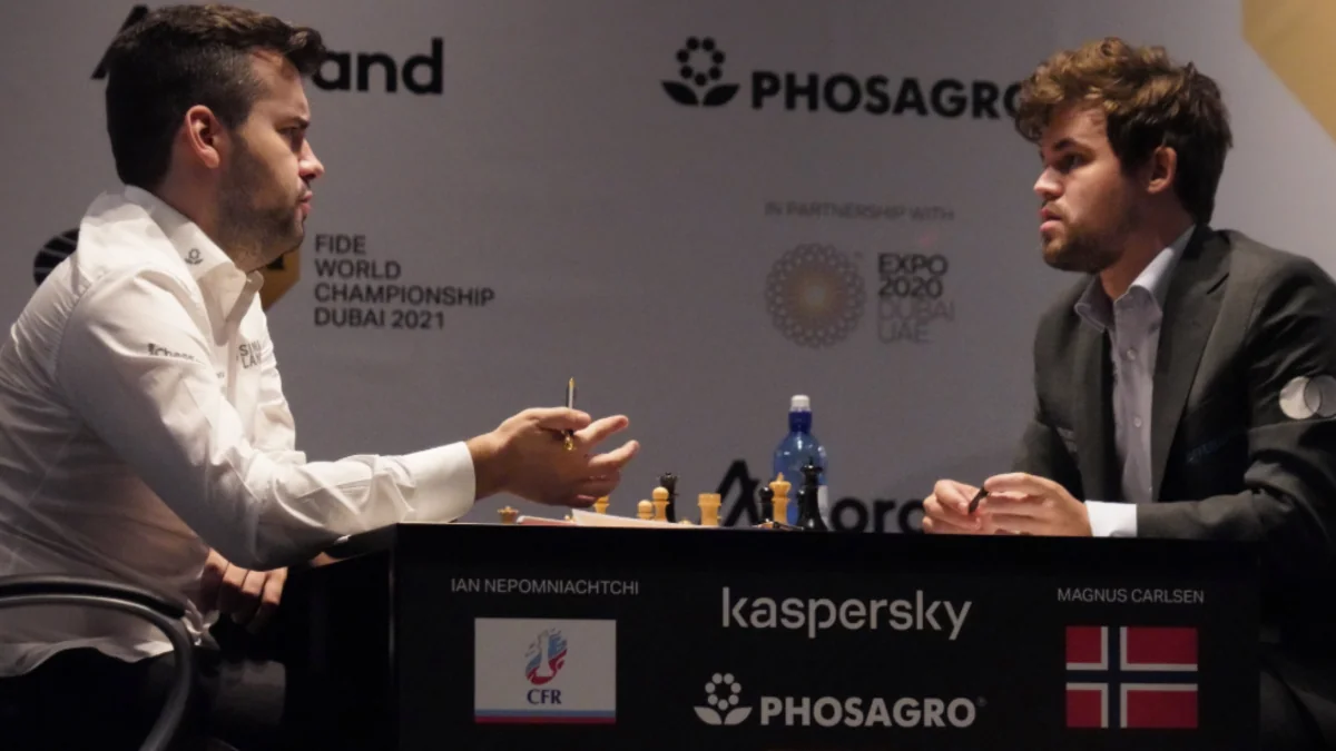 Carlsen, Nepomniachtchi agree to share World Blitz title