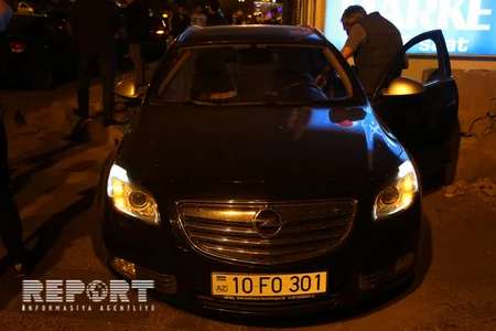 Bakıda sərxoş sürücü qəza törədib - FOTO - VİDEO - YENİLƏNİB