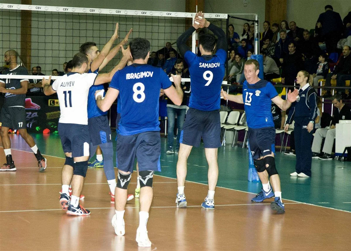 Azərbaycanın Lokomotiv voleybol klubu Çelenc Kubokunda 1/8 finala yüksəlib