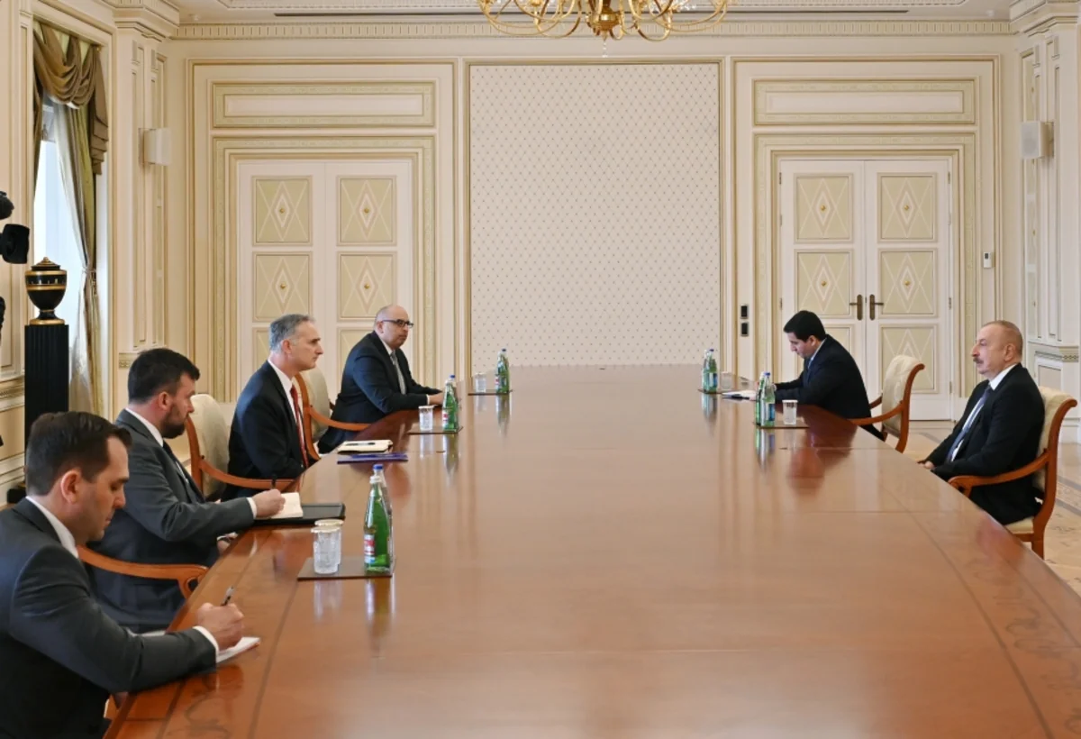 President Ilham Aliyev receives US Department of State Senior Advisor