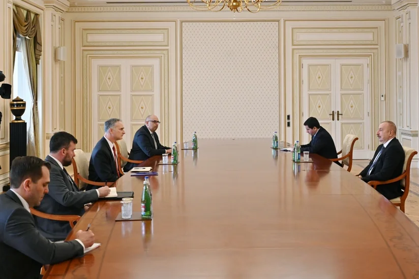 Prezident İlham Əliyev ABŞ Dövlət Departamentinin baş müşavirini qəbul edib - YENİLƏNİB