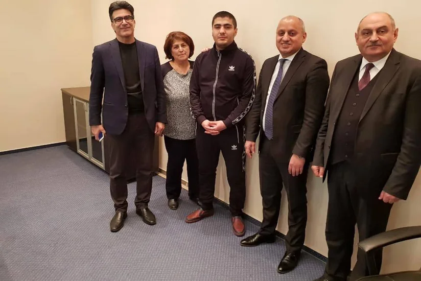 BQXK nümayəndələri və hüquq müdafiəçiləri Mehman Hüseynovla görüşüb - FOTO - YENİLƏNİB