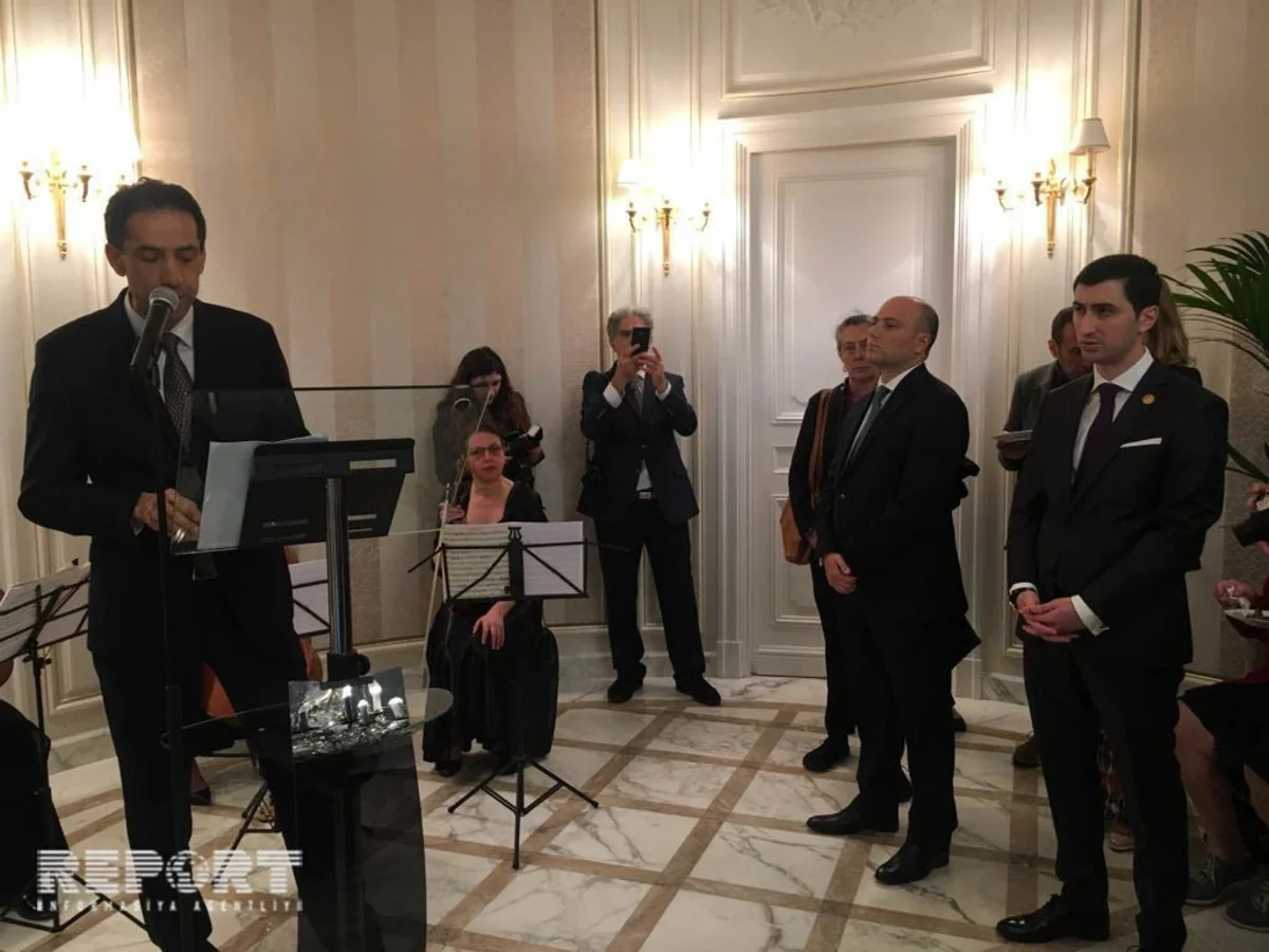 Parisdə Respublika Günü münasibətilə rəsmi qəbul təşkil edilib