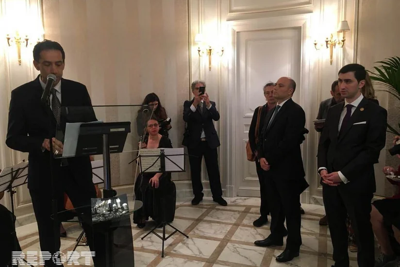 Parisdə Respublika Günü münasibətilə rəsmi qəbul təşkil edilib