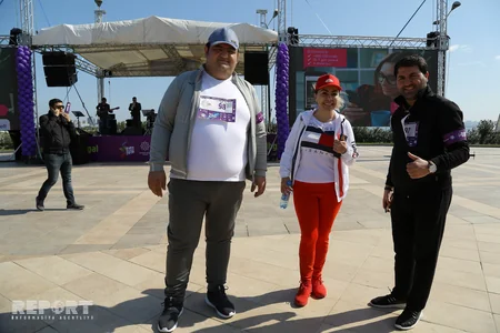 Heydər Əliyev Fondunun təşkilatçılığı ilə “Bakı Marafonu 2019” start götürüb - FOTO