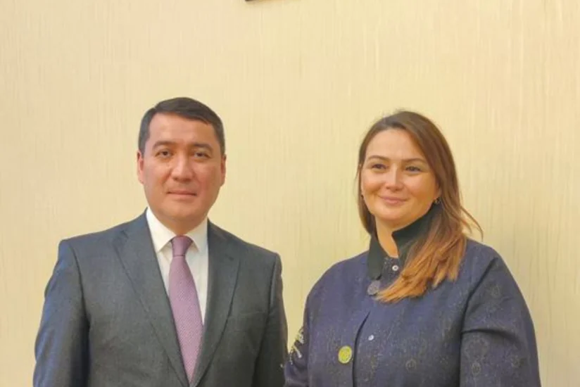 Посол Казахстана встретился с председателем комитета по культуре Милли Меджлиса
